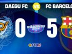 Daegu FC vs Barcelona: Blaugrana Menang Telak 5-0