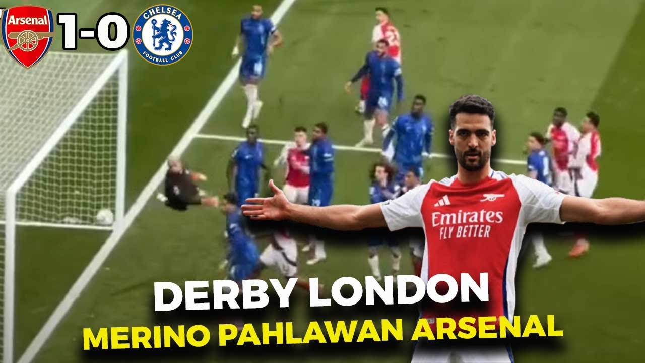 Arsenal vs Chelsea: Merino Antar The Gunners Menang 1-0